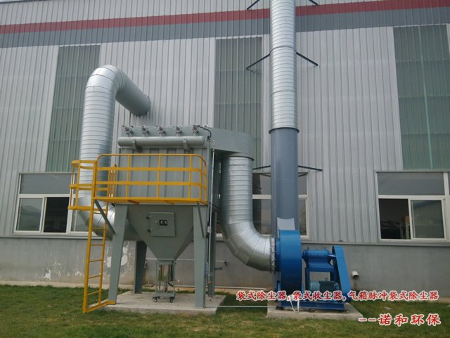 煙氣除塵設備室外安裝圖